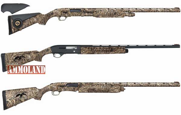 Mossberg Duck Commander Series Pump-Action Shotguns Top-Btm 835RRS, SA20 Max, 935 Max5