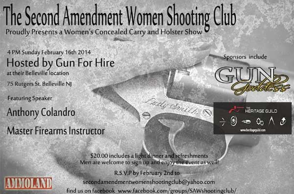 New Jersey Second Amendment Women Shooting Club Concealed Carry Holster Show