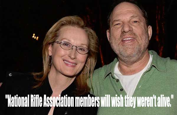 Weinstein Streep NRA