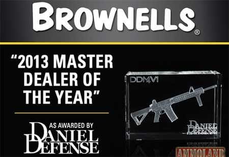 Brownells Receives Daniel Defense’s 2013 Master Dealer of the Year Award