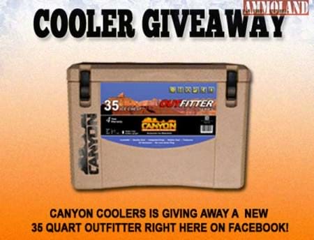 Canyon Coolers Announces Giveaway On Facebook