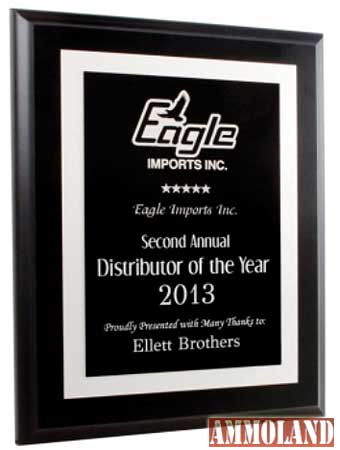 Eagle Imports, Inc. Declares Ellett Brothers as Top Distributor for 2013