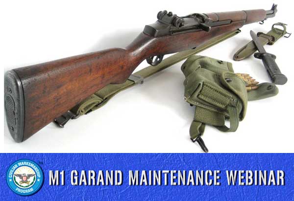 CMP M1 Garand Maintenance Webinar