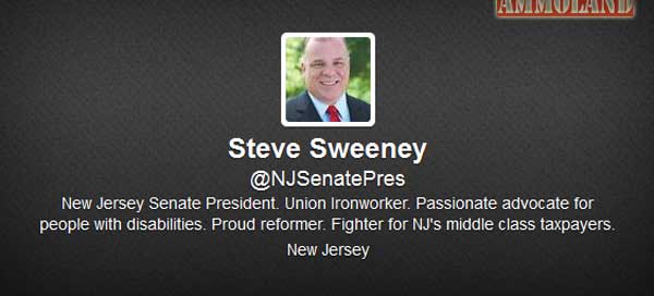 Steve Sweeney Twitter Account