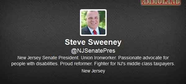 Steve Sweeney Twitter Account
