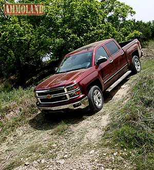 Chevy Silverado Downhill