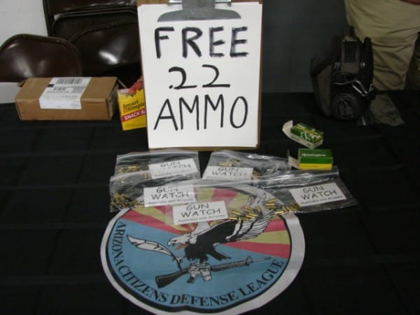 Free .22 Ammo at Yuma Gun Show