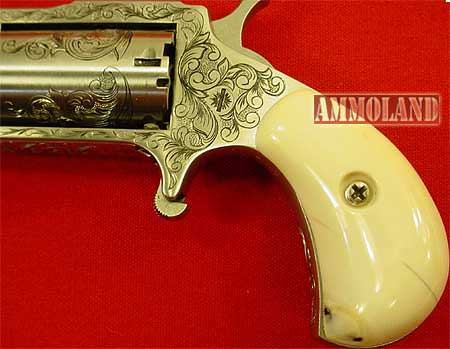 North American Arms The Earl Model Engraved w/Ivory Grips 22 Mag