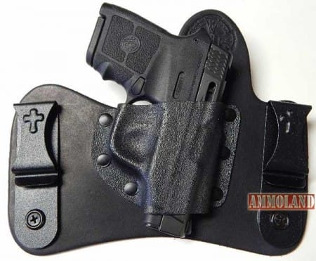 Shown above is a Crossbread MiniTuck for the all new M&P Bodyguard .380 by Smith & Wesson.