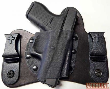 Shown above is the Glock 42 in a MiniTuck by CrossBreed Holsters.