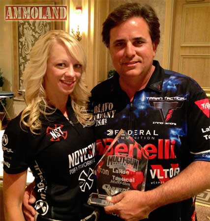 Team Benelli 3-Gun members, Taran Butler and Janna Reeves