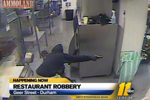 A Durham, North Carolina restaurant robbed at gunpoint