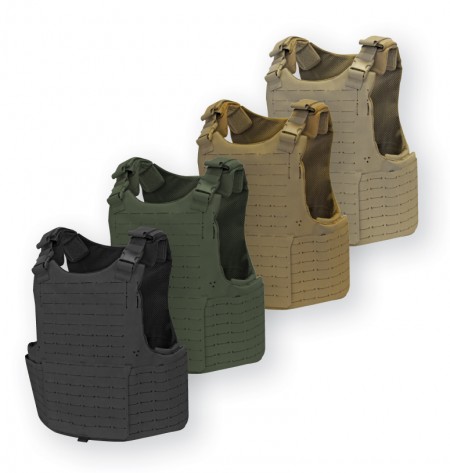 Tacprogear BLACK HBAV Body Armor Carrier System