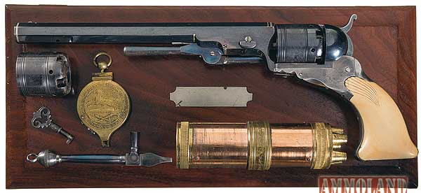 Cased Colt No. 5 Texas Paterson Pistol