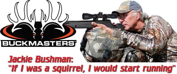 Jackie Bushman on the Gamo Buckmasters Squirrel Terminator Air Rifle