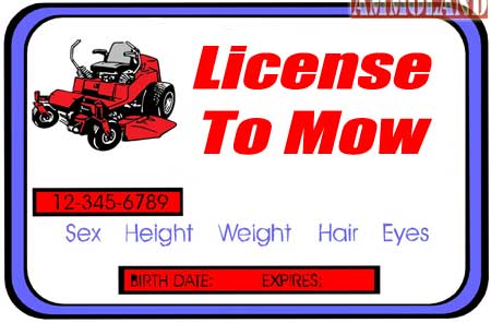 License To Mow