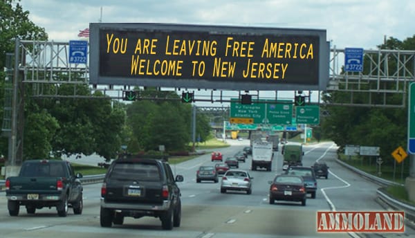 You are Leaving Free America, Welcome to New Jersey