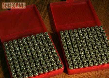 That's 200 rounds...about all the average cop shoots in a year. It's not that hard to do more.