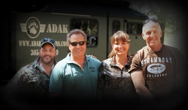 Ralph and Vicki Cianciarulo with the Adak Trailers team.