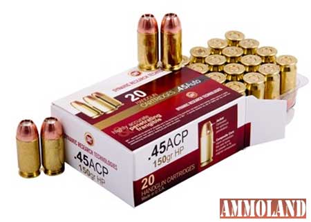 DRT TerminalShock Ammo 45 ACP 150 Gr JHP 20/bx