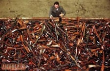 Some of the Guns Confiscated and Destroyed in Australia