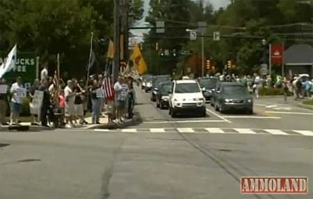 Gun Rights Groups' Counter Rally in Media, PA