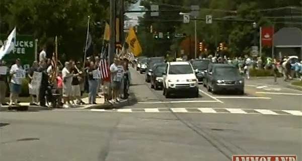 Gun Rights Groups' Counter Rally in Media, PA