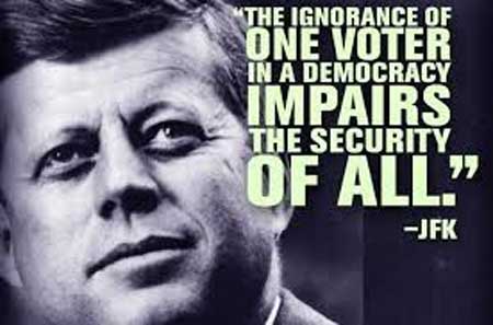 JFK On Voter Education