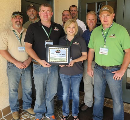 Office of the Year Award Presented to Mossy Oak Properties Land Sales & Services