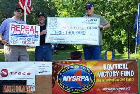 Ulster County Sportsmen Contribute to NYSRPA Lawsuit Against SAFE Act