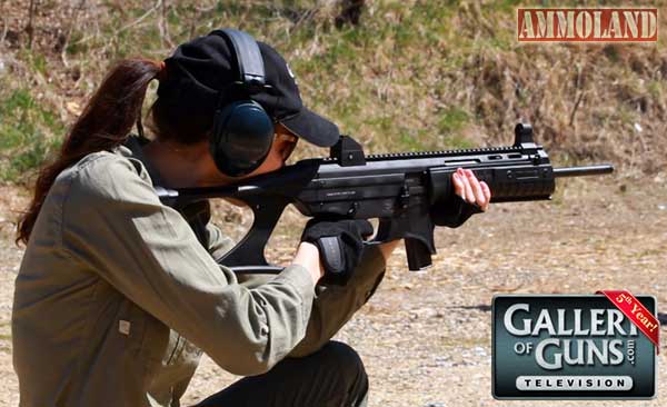 Anne Marie Rhodes with the Taurus CT9 G2 carbine
