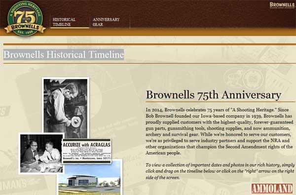 Brownells Historical Timeline