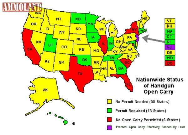 Open Carry Map