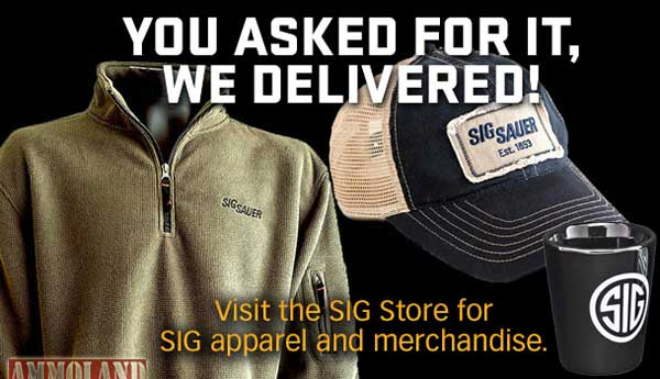 SIG SAUER Launches New Webstore, Expanded Product Lines