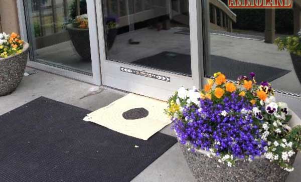 Seattle offices of the League of Women Voters frightened by paper target