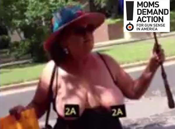 Skanky Topless Libtard Moms