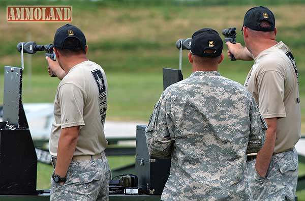 USAMU Service Pistol Section members