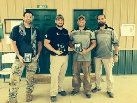 Bryan Sikes KM Precision Rifle Competition - second from right