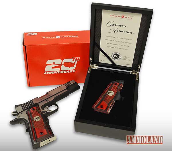 Crimson Trace Limited Edition Master Series 20th Anniversary Lasergrips