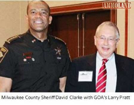 GOA Executive Director Larry Pratt with Sheriff Clarke