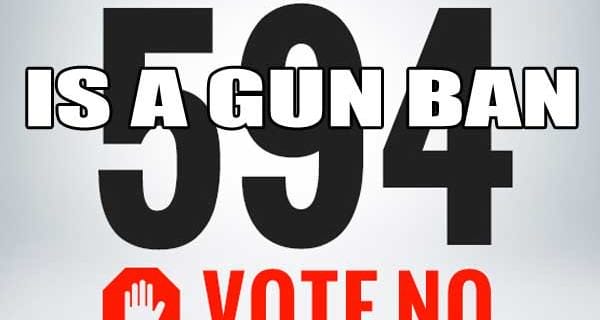 Initiative i-594 is a Gun Ban