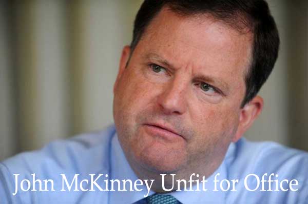 John McKinney Unfit for Office