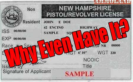 New Hampshire Concealed Carry License