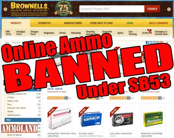 Online Ammo Ban SB53