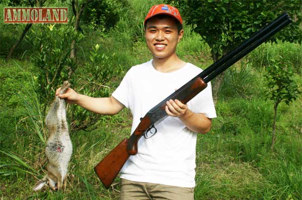 Philip Zhang of Fieldsports Channel on a shooting trip in China.