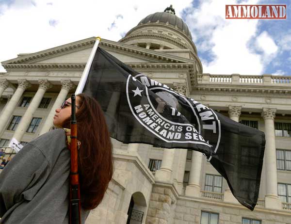 Anti-tyranny Rally supporters Utah Capitol