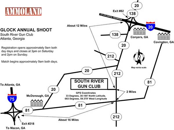 GLOCK Annual Shoot XXI & Gunny Challenge X Map