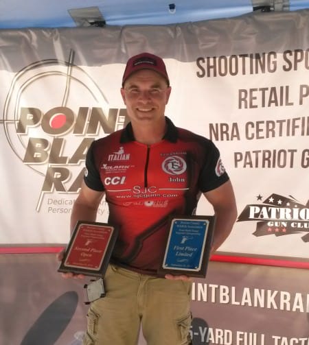 John Nagel at the 2014 Rowan Wildlife & Point Blank Range Regional Championship