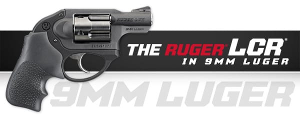 Ruger LCR in 9mm Luger