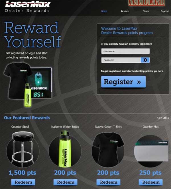 Lasermax Launches Dealer Rewards Program